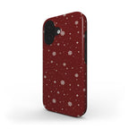 Snowflakes Red - Tough Case
