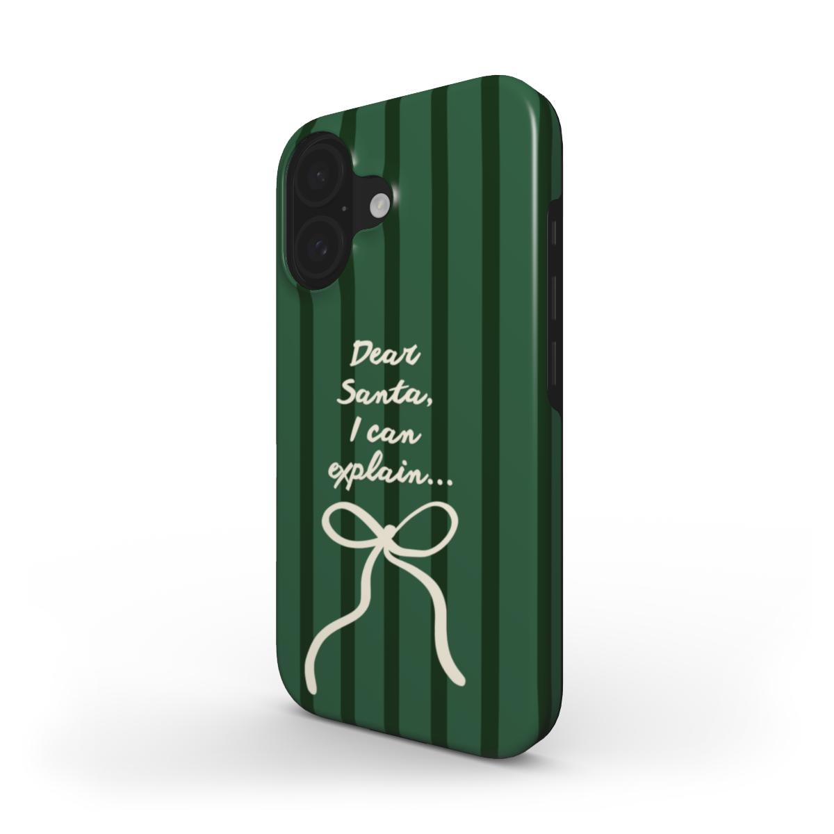 Dear Santa Green - MagSafe Tough Case