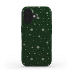 Snowflakes Green - MagSafe Tough Case