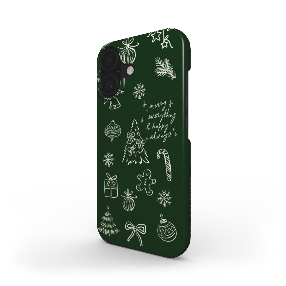 Winter Wonderland Green - Slim Case