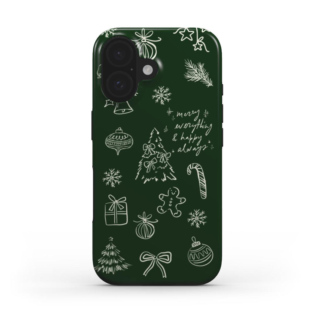 Winter Wonderland Green - MagSafe Tough Case