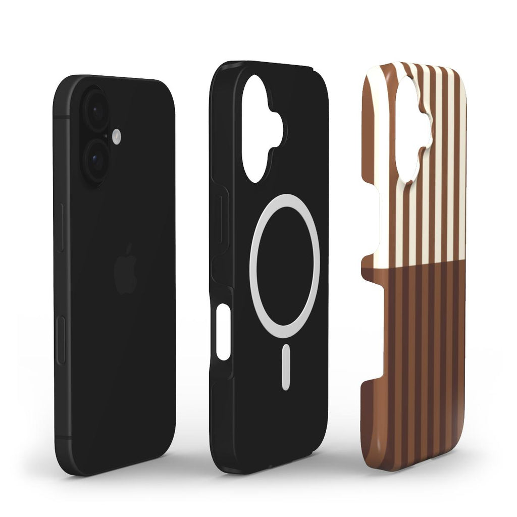 Caramel Candy Cane - MagSafe Tough Case