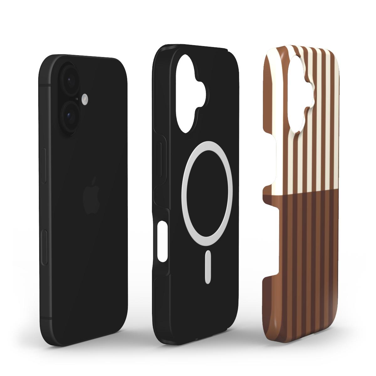 Caramel Candy Cane - MagSafe Tough Case