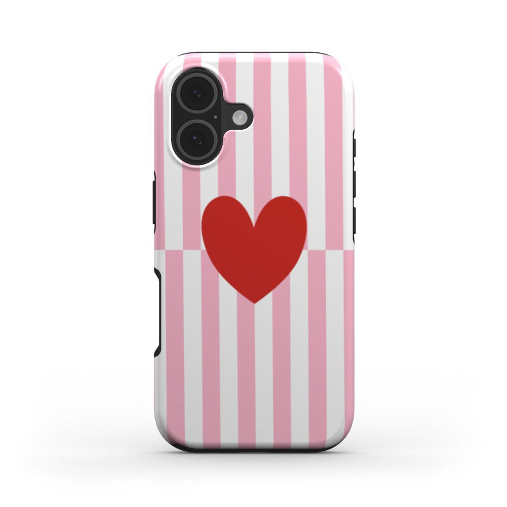 Striped Heart - Tough Case