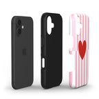 Striped Heart - Tough Case