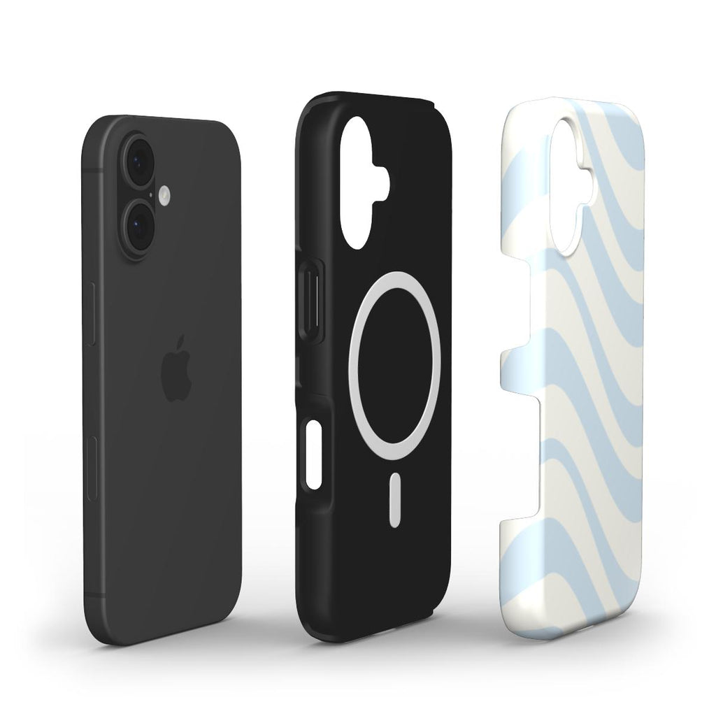 Cloud Dancer Waves - MagSafe Tough Case