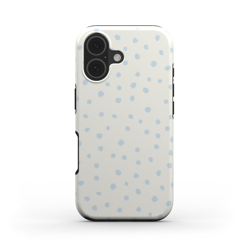 Cloud Dancer Blue Wild Dots - Tough Case