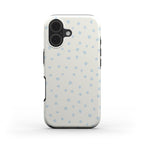 Cloud Dancer Blue Wild Dots - Tough Case