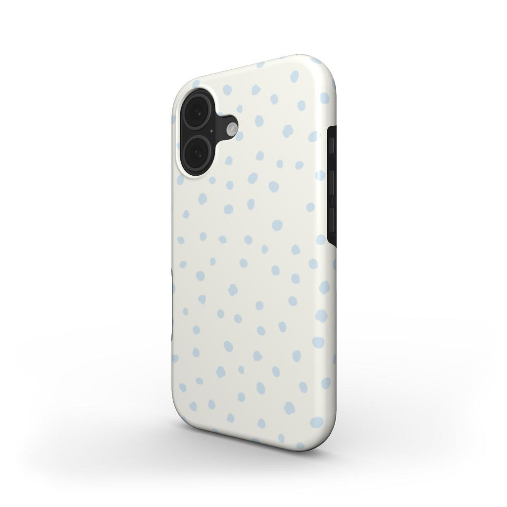 Cloud Dancer Blue Wild Dots - Tough Case