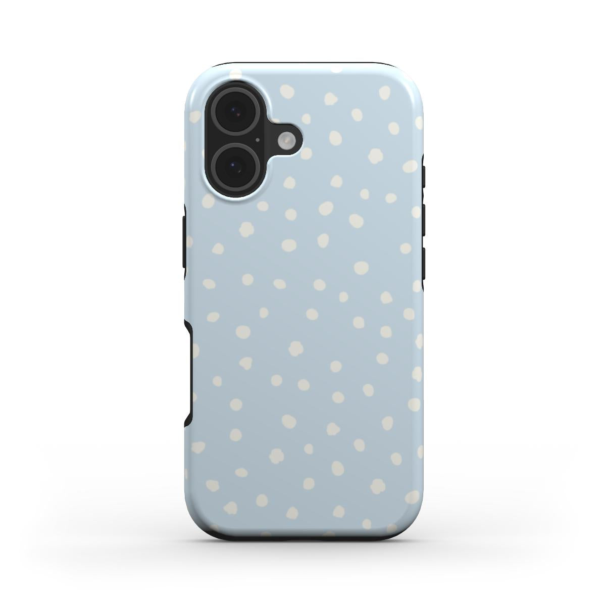Cloud Dancer White Wild Dots - Tough Case