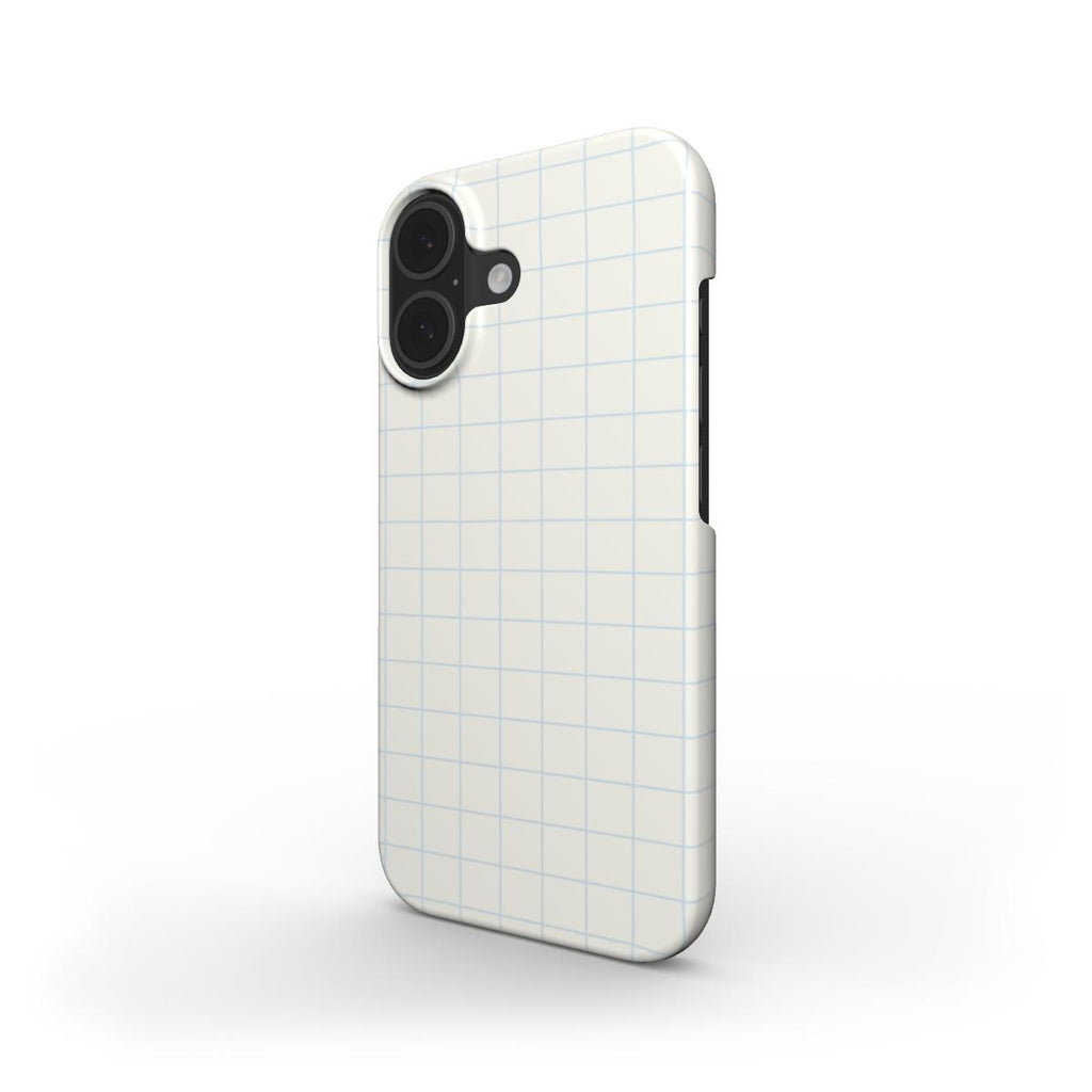 Cloud Dancer Checkboard White - Slim Case