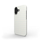 Cloud Dancer Checkboard White - Slim Case