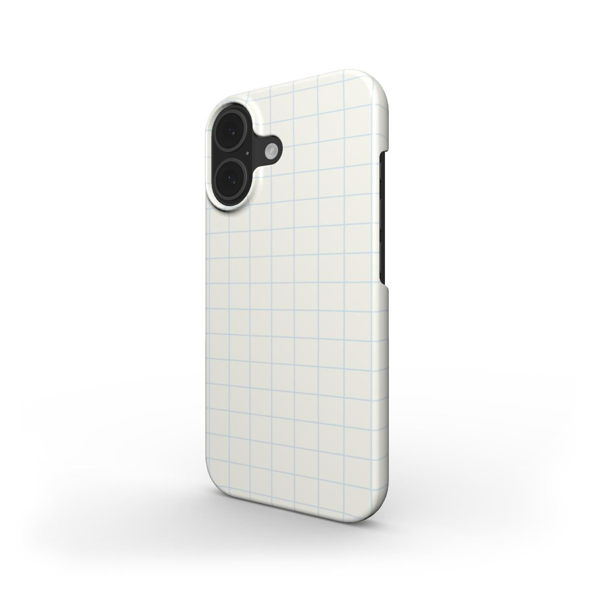 Cloud Dancer Checkboard White - Slim Case