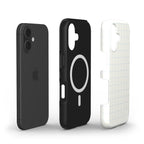 Cloud Dancer Checkboard White - MagSafe Tough Case