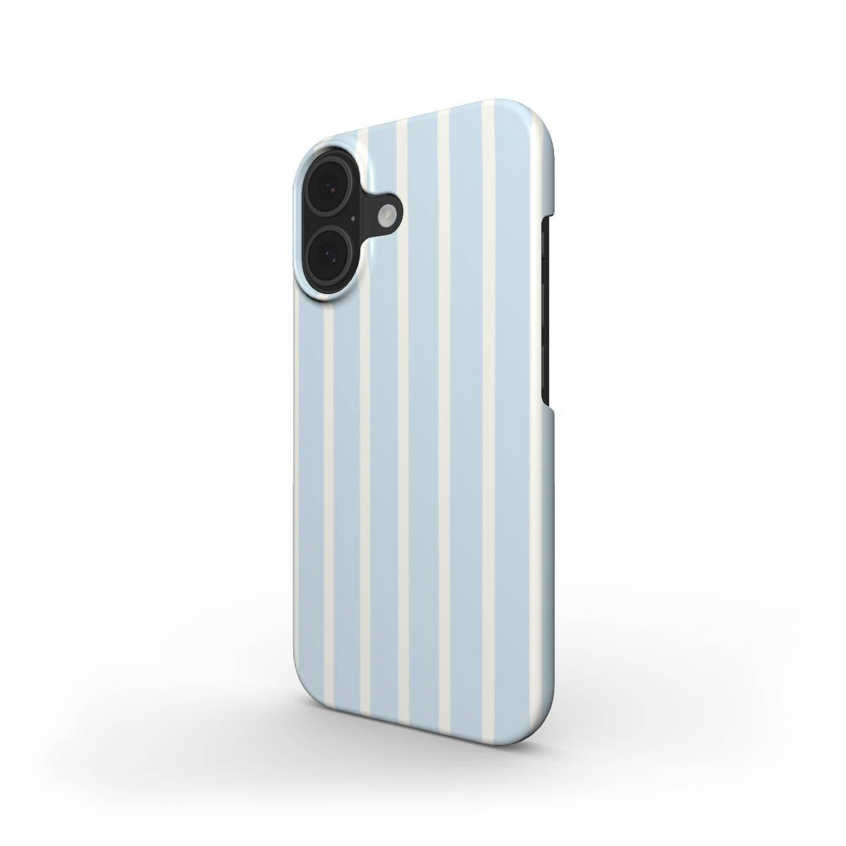 Cloud Dancer Scandi Stripes Blue - Slim Case