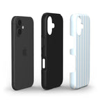 Cloud Dancer Scandi Stripes Blue- Tough Case