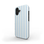 Cloud Dancer Scandi Stripes Blue - MagSafe Tough Case