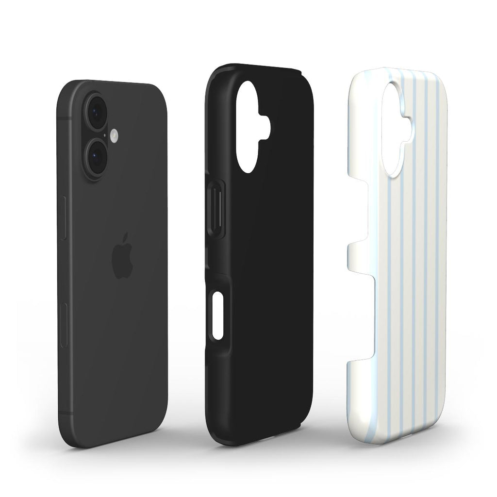 Cloud Dancer Scandi Stripes White - Tough Case