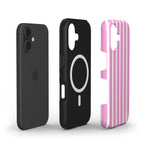 Berry Stripes - MagSafe Tough Case