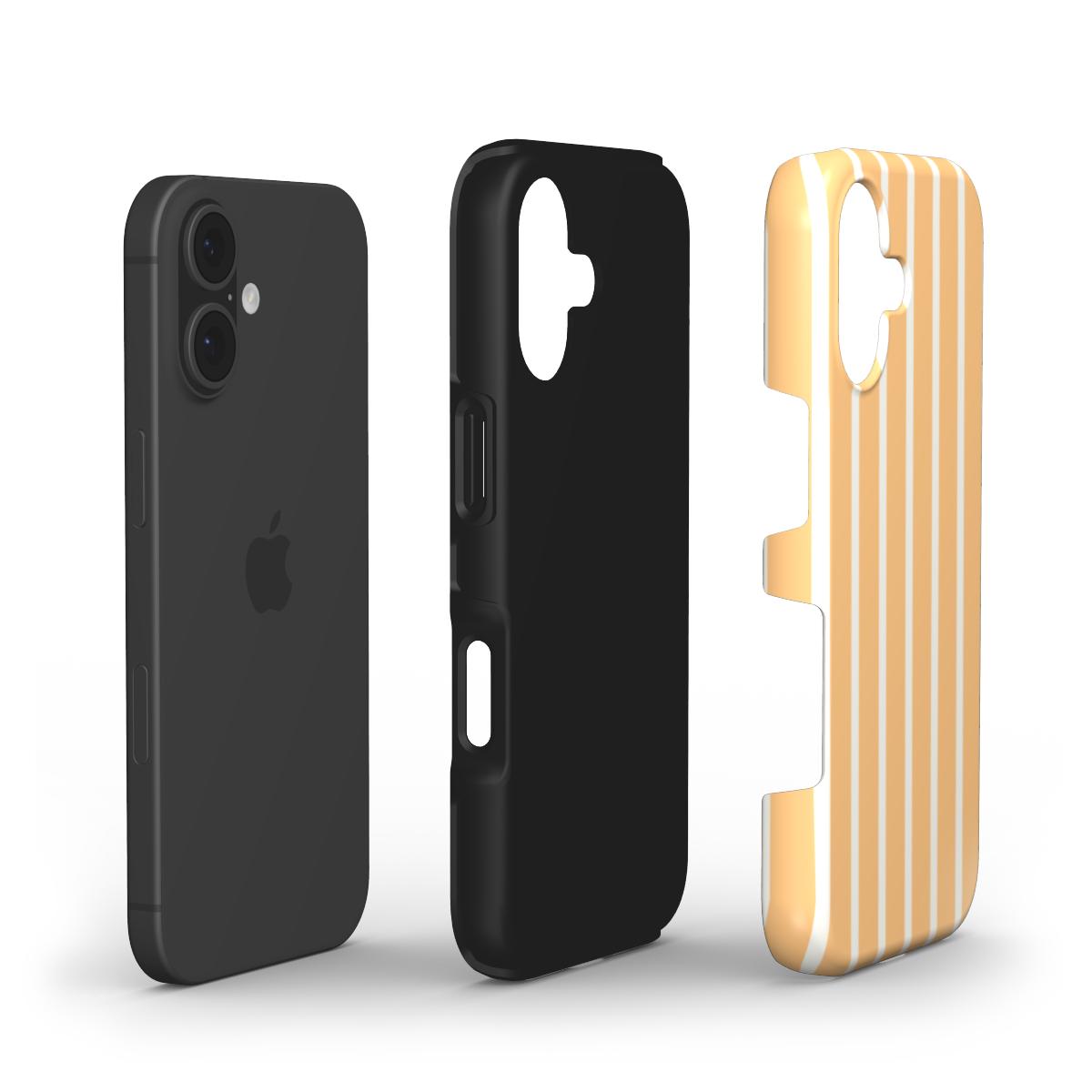 Peach Stripes - Tough Case