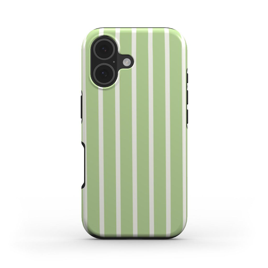 Matcha Stripes - MagSafe Tough Case
