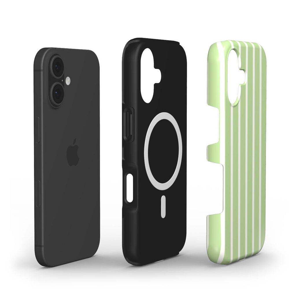 Matcha Stripes - MagSafe Tough Case