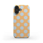 Jumbo Dots Blue & Orange - Slim Case