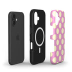 Jumbo Dots Yellow & Pink - MagSafe Tough Case