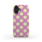 Jumbo Dots Yellow & Pink - Slim Case