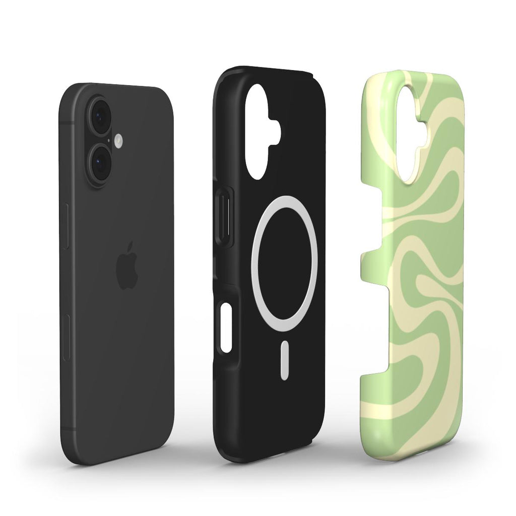 Matcha Swirl - MagSafe Tough Case