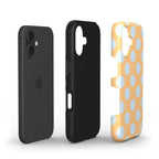 Jumbo Dots Blue & Orange- Tough Case