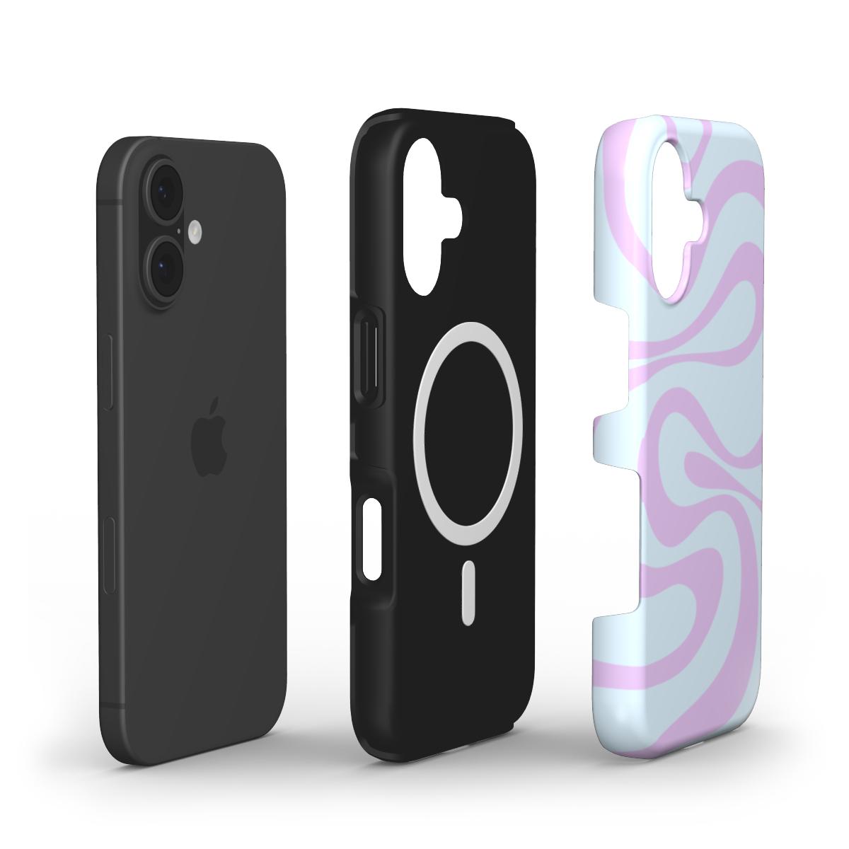 Orchid Swirl - MagSafe Tough Case